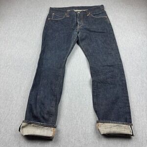 Stevenson Overall Co. Jeans Mens 33X31 Jolla Selvedge 727-RXX Hand Made In Japan